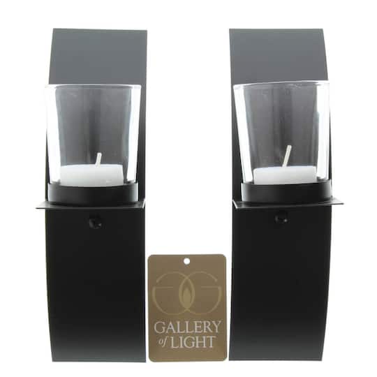 8" Mod-Art Candle Wall Sconce